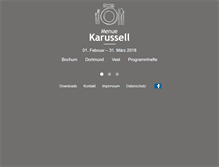 Tablet Screenshot of menue-karussell.de